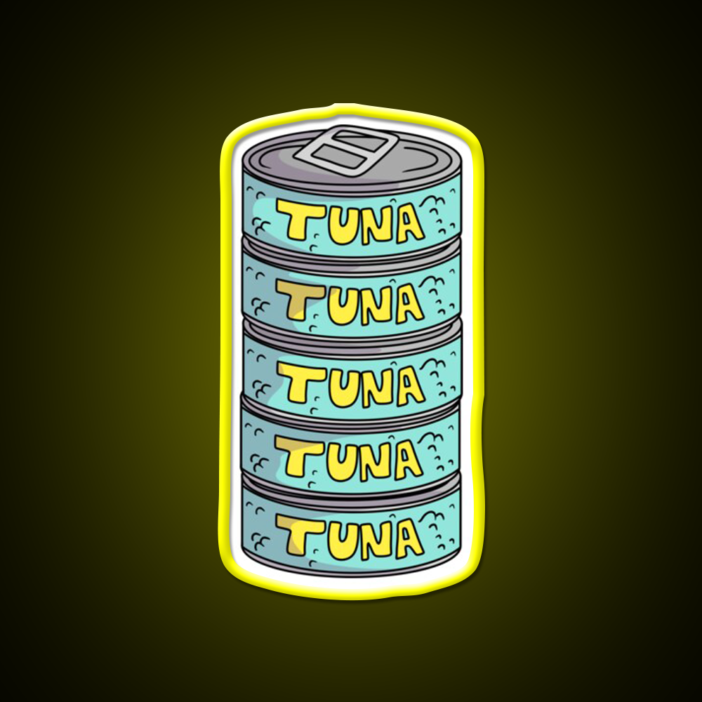 Tuna Cans Gym Fitness Led Neon Sign Rgb Color - LED neon sign view 7