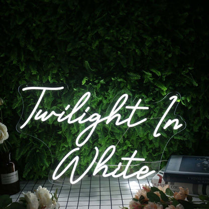 Turilight In White Led Neon Sign - Shineneon