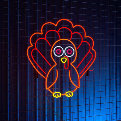 Turkey Led Neon Sign Thanksgiving Restaurant Decor Led Neon Sign | Shineneon