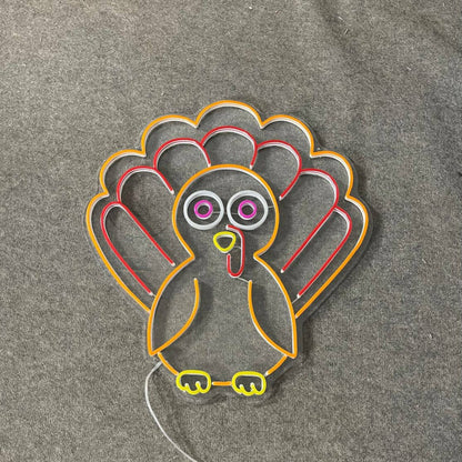 Turkey Led Neon Sign Thanksgiving Restaurant Decor Led Neon Sign | Shineneon