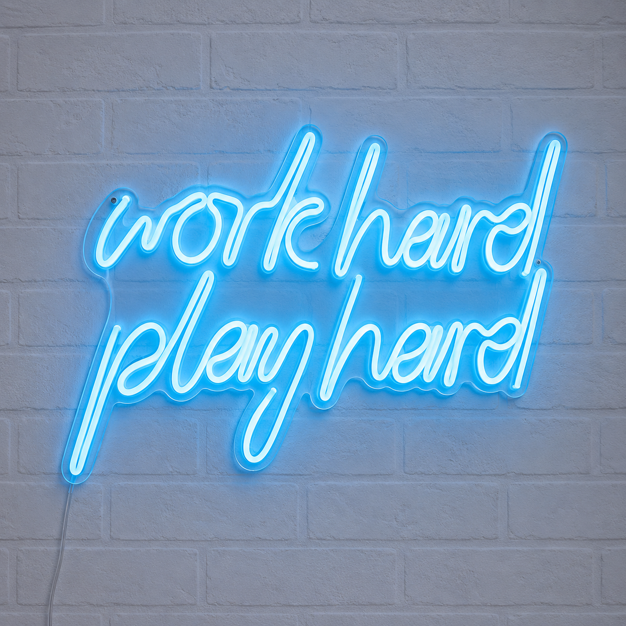 Turquoise Basement Wall Decor LED Neon Sign main product image