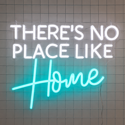 Turquoise Place Like Wall Decor LED Neon Sign main product image