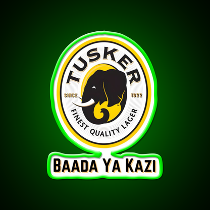 Tusker Beer Bar Decor Led Neon Sign Rgb Color - LED neon sign view 8