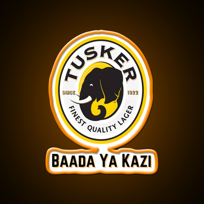 Tusker Beer Bar Decor Led Neon Sign Rgb Color - LED neon sign view 6