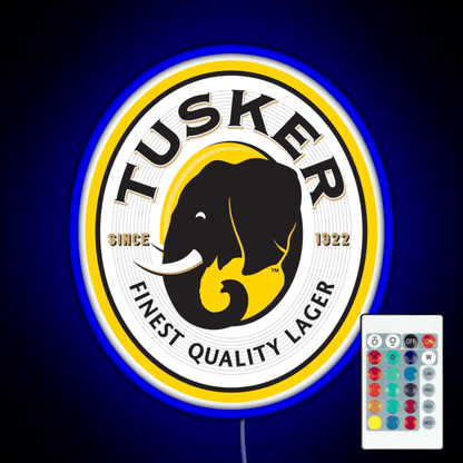 Tusker Beer Rgb Led Neon Sign Pop Wall Art