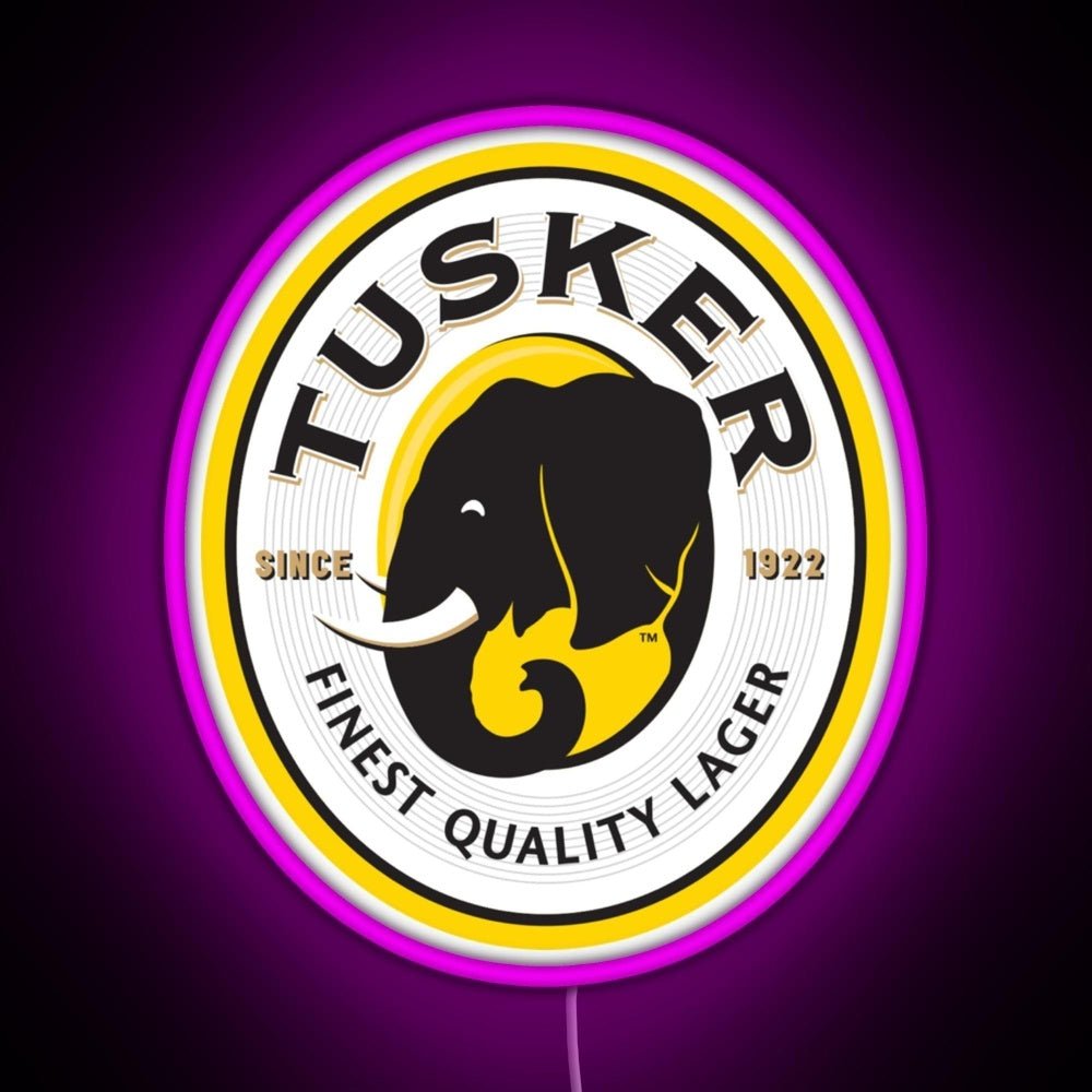 Tusker Beer Rgb Led Neon Sign Pop Wall Art - Shineneon