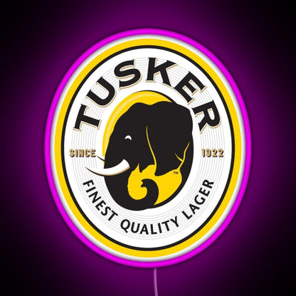 Tusker Beer Rgb Led Neon Sign Pop Wall Art - Shineneon