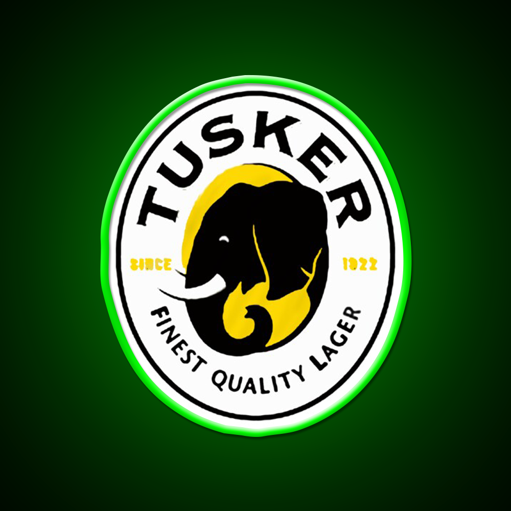 Tuskers Logo Beer Bar Decor Led Neon Sign Rgb Color - LED neon sign view 8