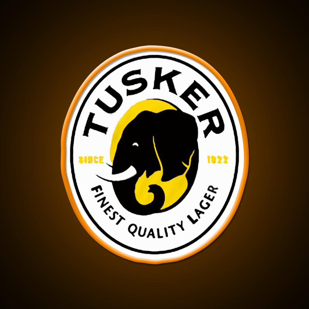 Tuskers Logo Beer Bar Decor Led Neon Sign Rgb Color - LED neon sign view 6