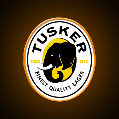 Tuskers Logo Beer Bar Decor Led Neon Sign Rgb Color - LED neon sign view 6