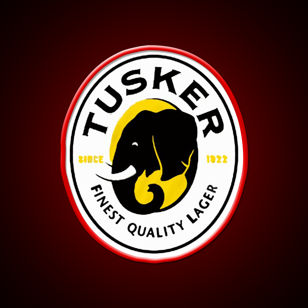 Tuskers Logo Beer Bar Decor Led Neon Sign Rgb Color - LED neon sign view 10
