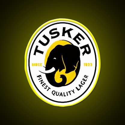 Tuskers Logo Beer Bar Decor Led Neon Sign Rgb Color - LED neon sign view 7