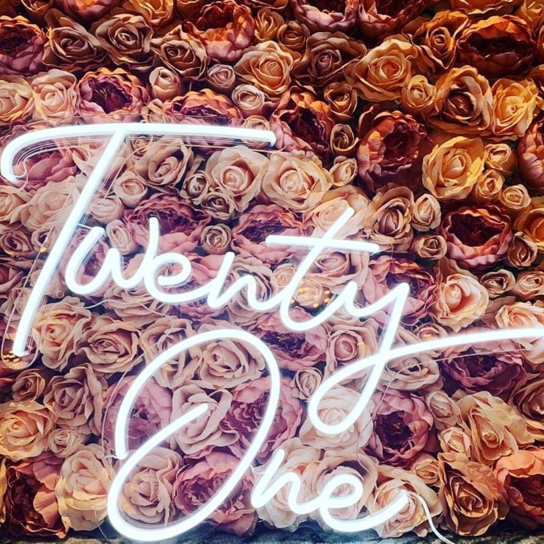 Twenty One Led Sign Business Neon Sign - Shineneon