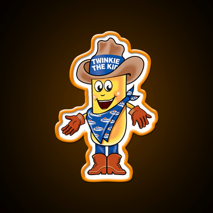 Twinkie The Kid Vintage Brand Character Snack Food Led Neon Sign Rgb Color - Shineneon