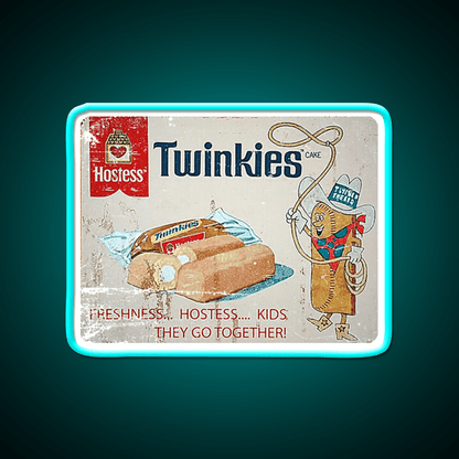 Twinkies Fast Food Led Neon Sign For Burger Place Rgb Color - Shineneon