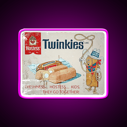 Twinkies Fast Food Led Neon Sign For Burger Place Rgb Color - Shineneon