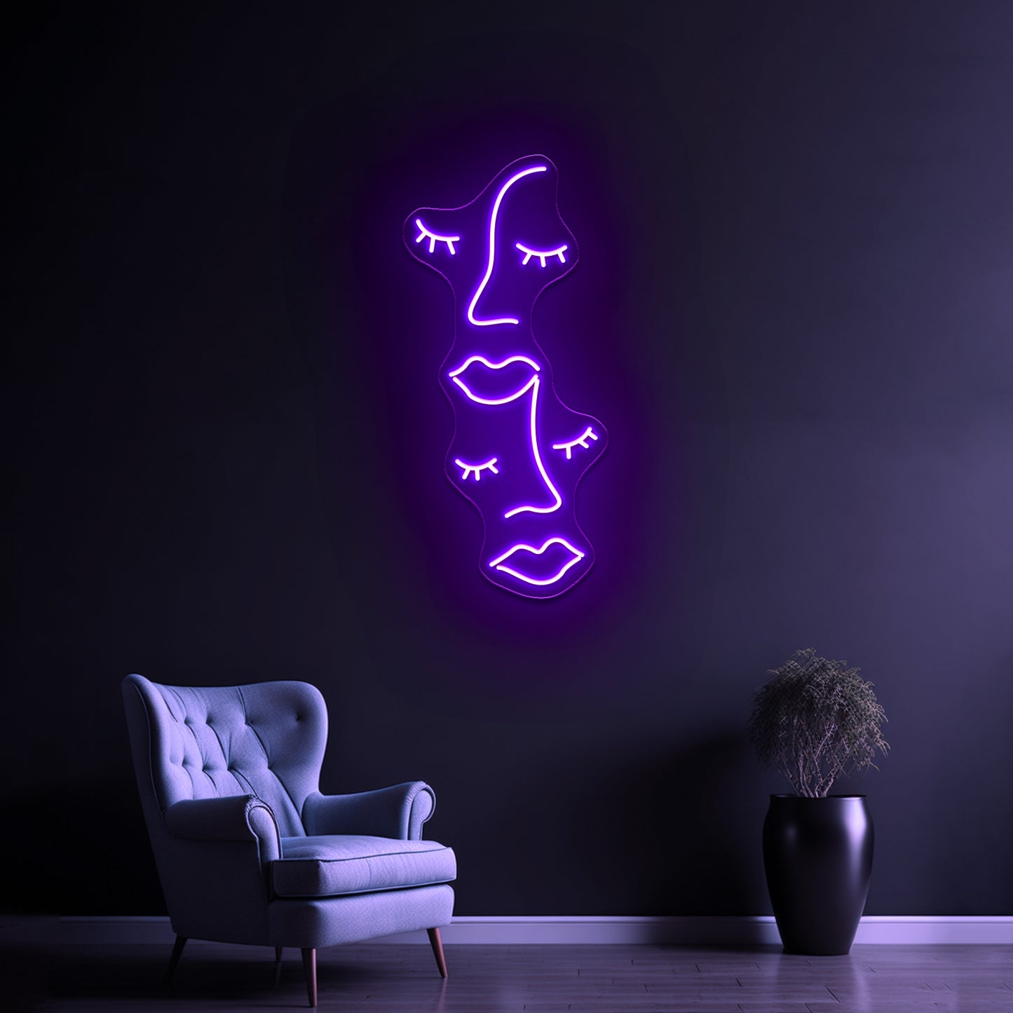 Twins Wall Artwork Neon Signs