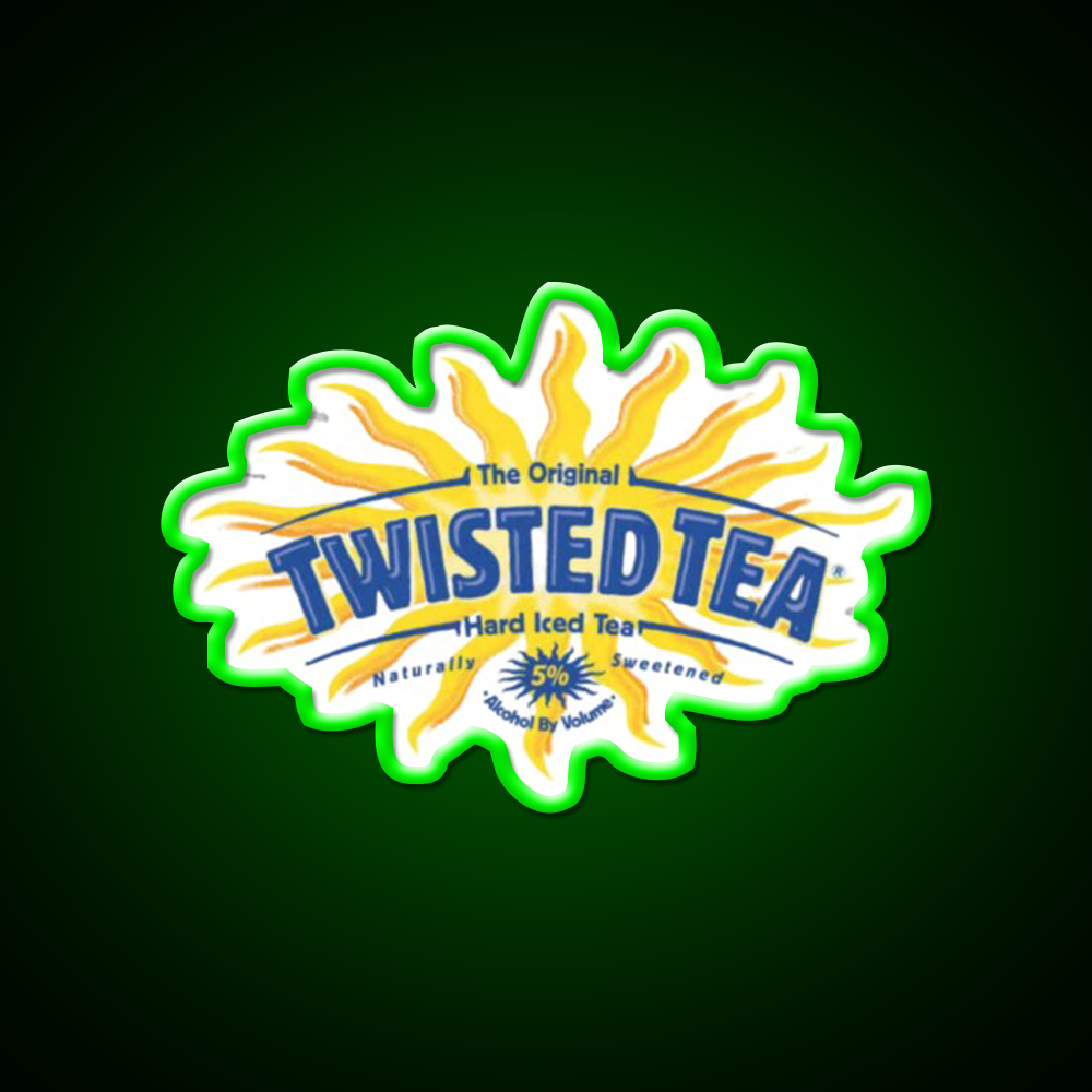 Twisted Tea Beer Bar Decor Led Neon Sign Rgb Color - LED neon sign view 8