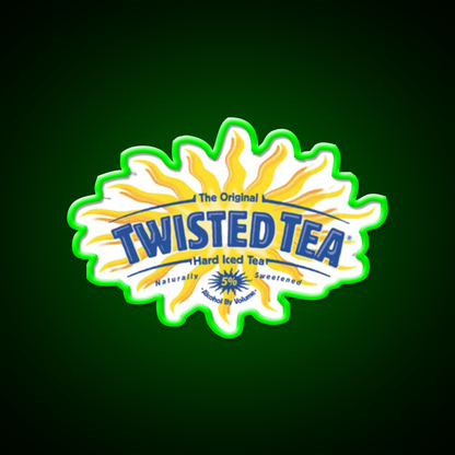 Twisted Tea Beer Bar Decor Led Neon Sign Rgb Color - LED neon sign view 8