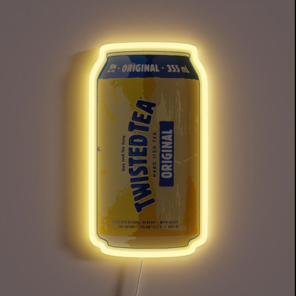 Twisted Tea Can Rgb Led Neon Sign - Shineneon