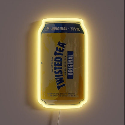 Twisted Tea Can Rgb Led Neon Sign - Shineneon