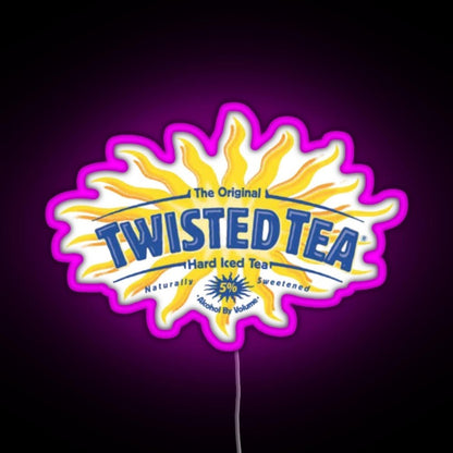 Twisted Tea Rgb Led Neon Sign - Shineneon