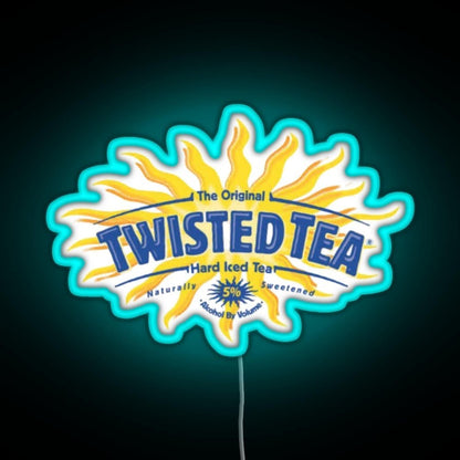 Twisted Tea Rgb Led Neon Sign Pop Wall Art - Shineneon