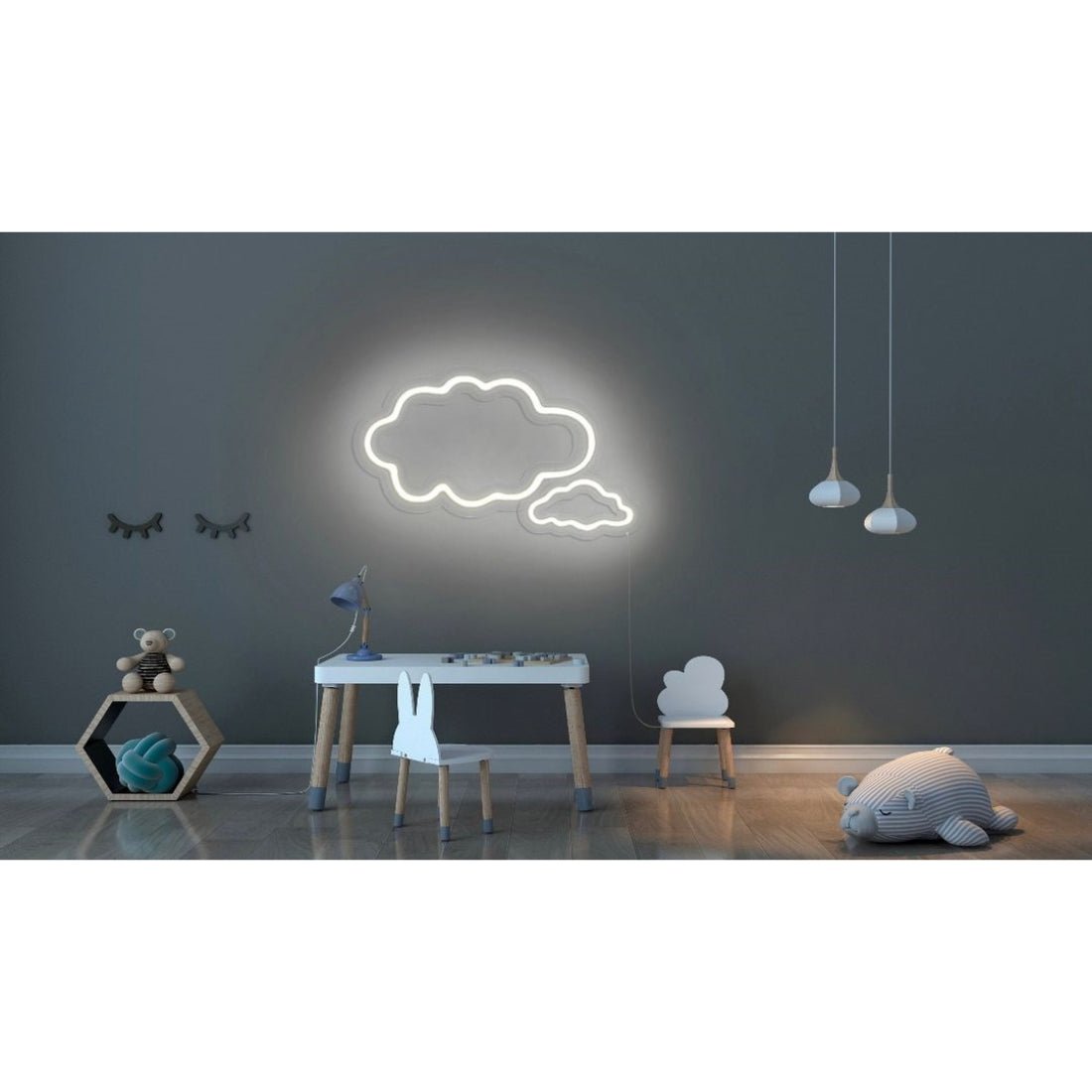 Two Clouds Led Sign Business Neon Sign - Shineneon