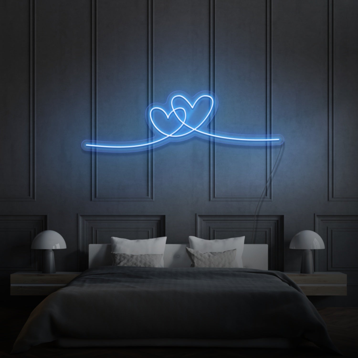 Two Hearts Led Neon Sign | Shineneon