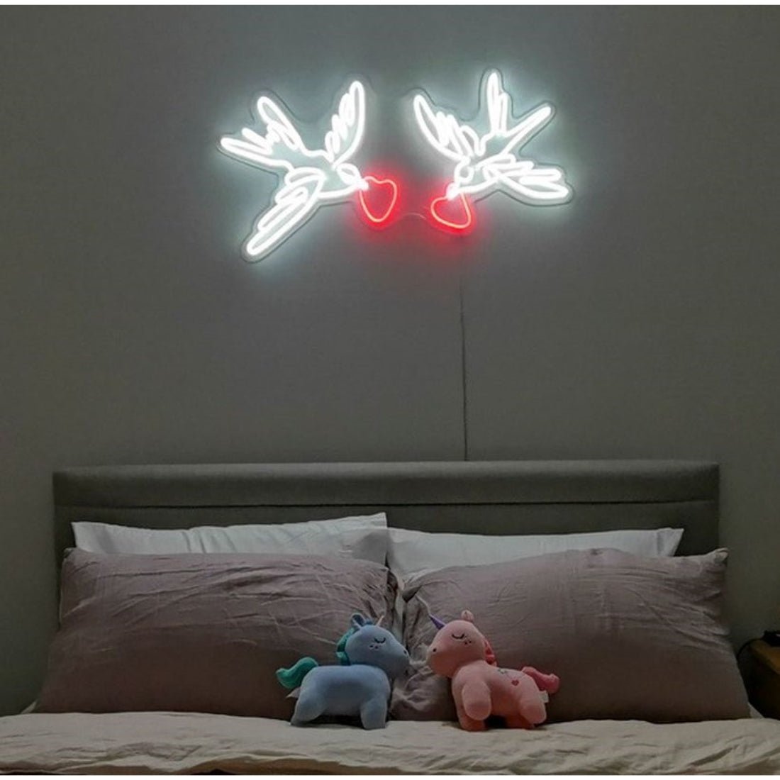 Two Lovebirds Led Sign Business Neon Sign - Shineneon