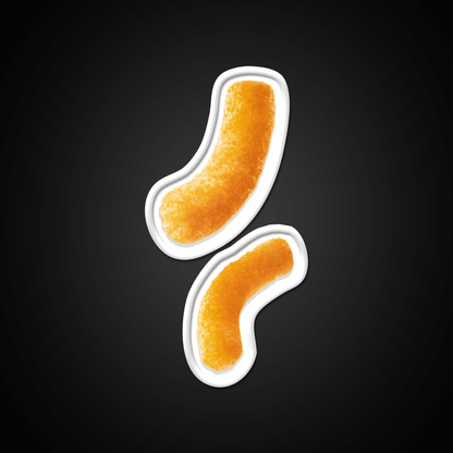 Two Puffy Cheetos Snack Food Led Neon Sign Rgb Color - Shineneon