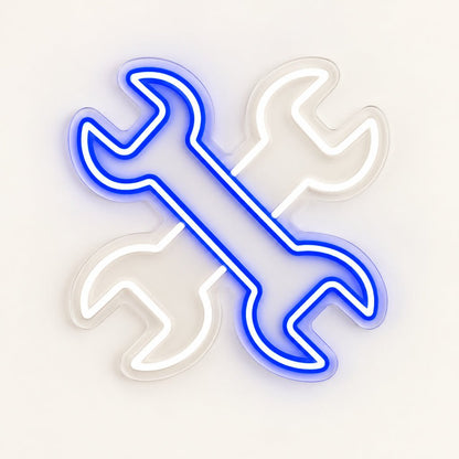 Two Wrenches Bar LED Neon Sign - Shineneon