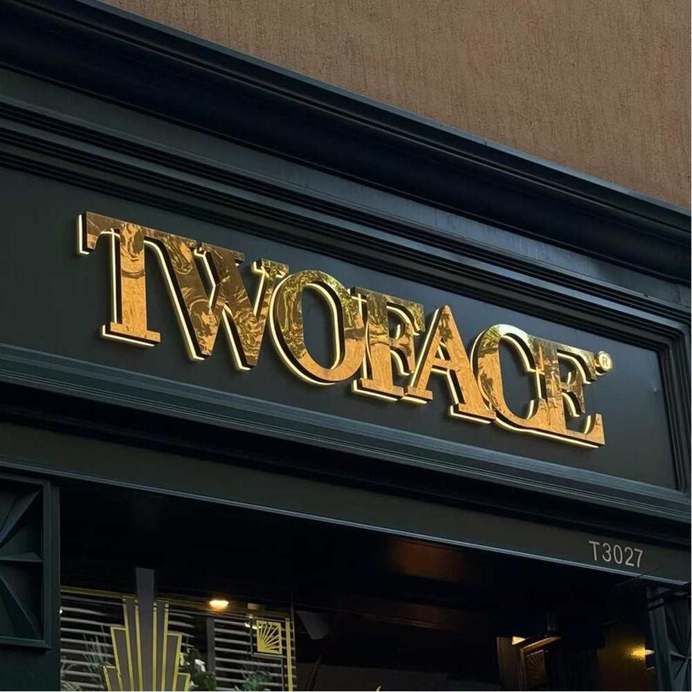 Twoface 3D Backlit Channel Letters Led Light Sign