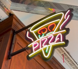 Joes yes we're open Custom Led Printed Neon Sign - Waterproof