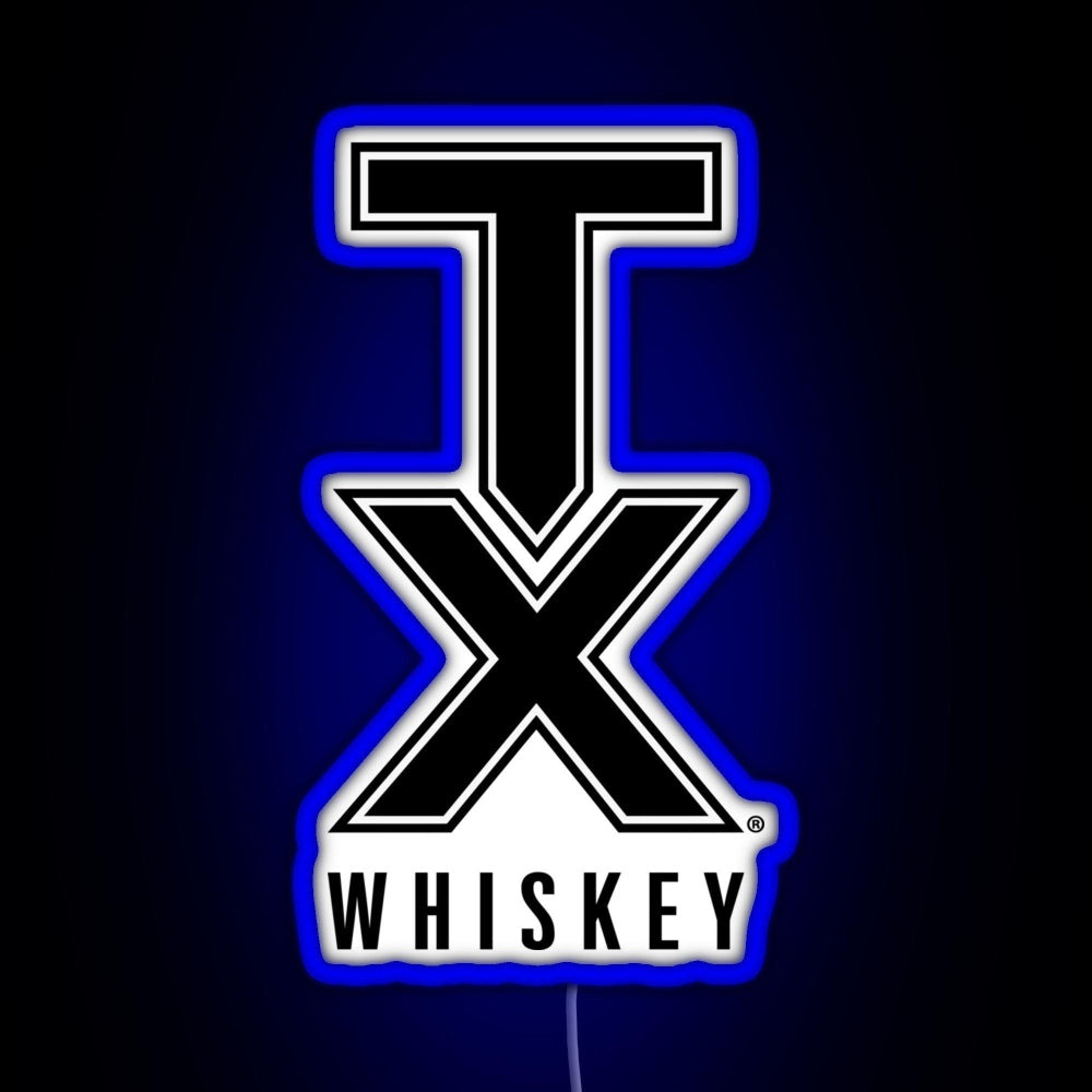 Tx Whiskey Rgb Led Neon Sign Pop Wall Art