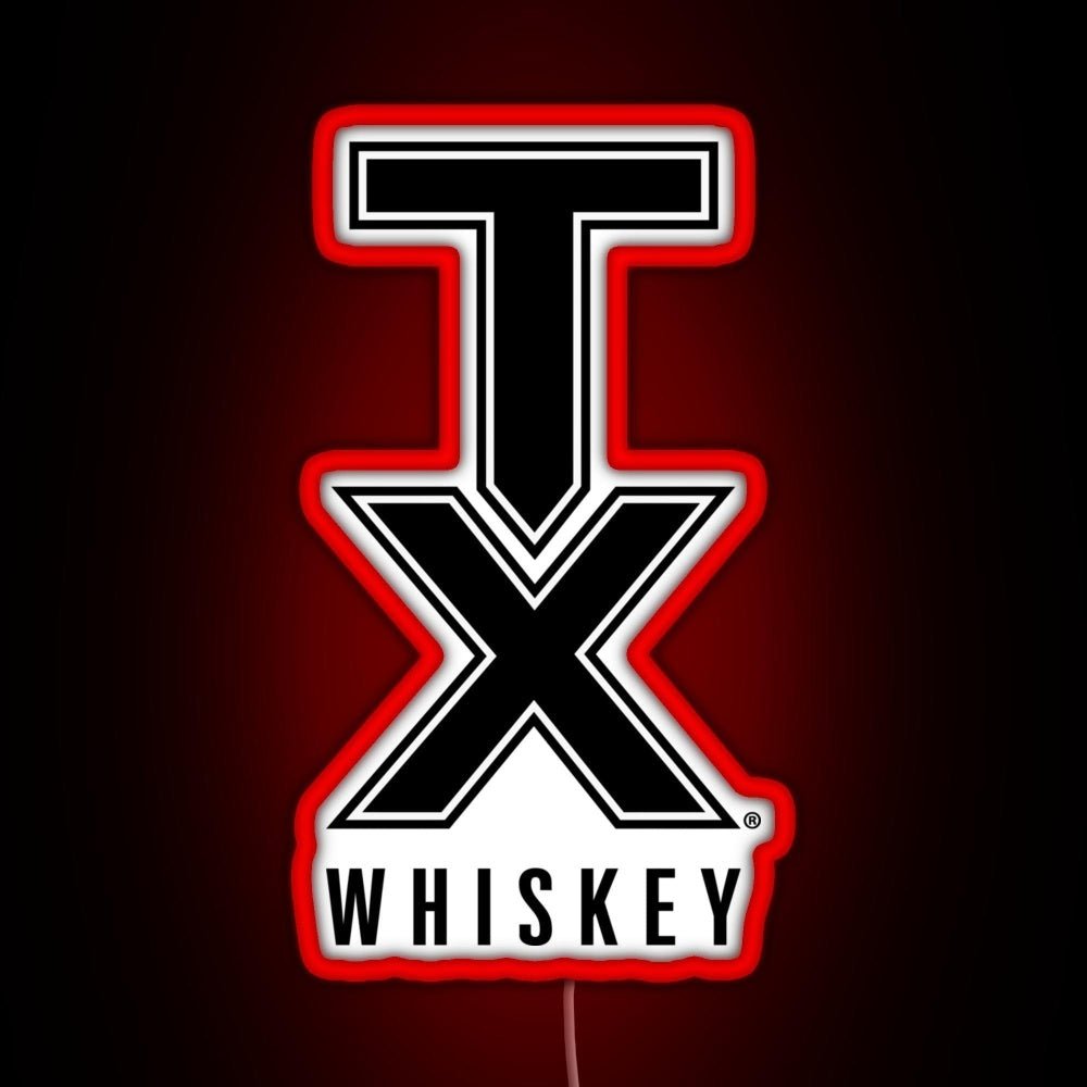 Tx Whiskey Rgb Led Neon Sign Pop Wall Art - Shineneon
