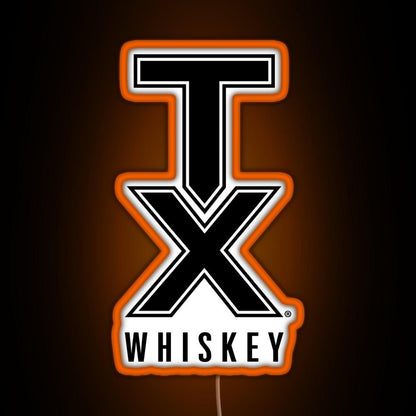 Tx Whiskey Rgb Led Neon Sign Pop Wall Art - Shineneon
