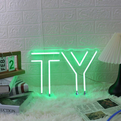 Ty Green Custom Led Neon Sign - Shineneon