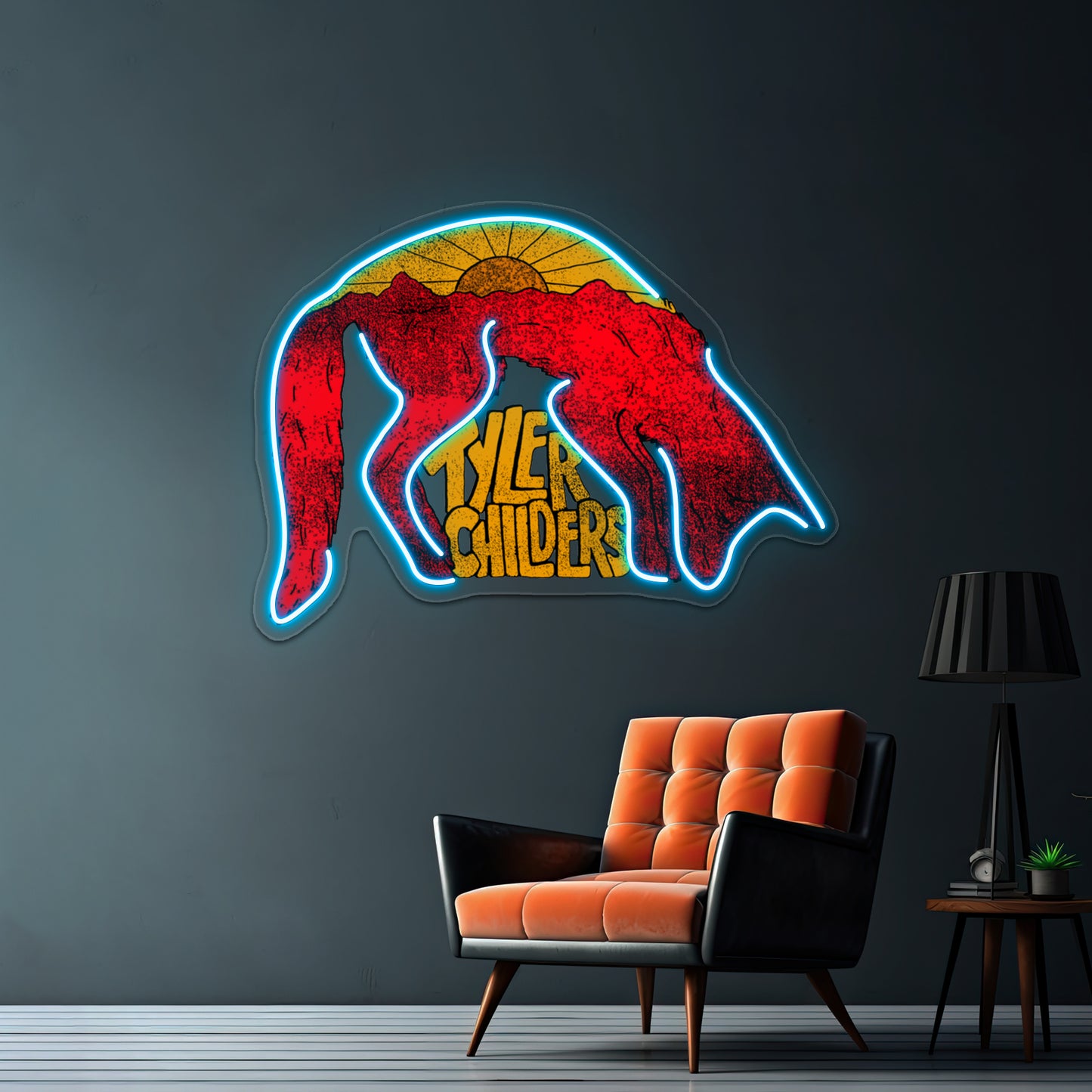 Tyler Childers Fox Artwork Personalized Neon Signs