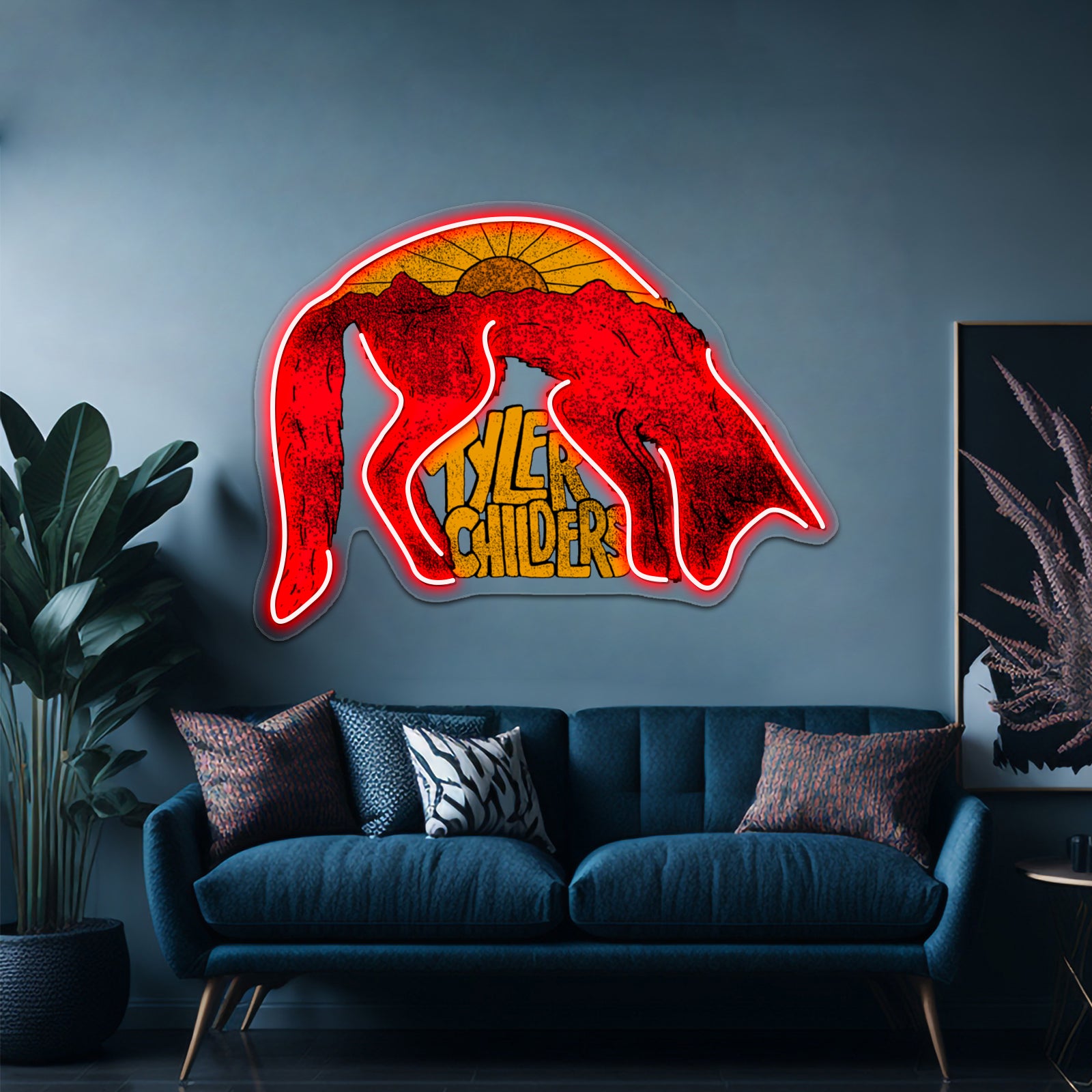 Tyler Childers Fox Artwork Personalized Neon Signs | Shineneon