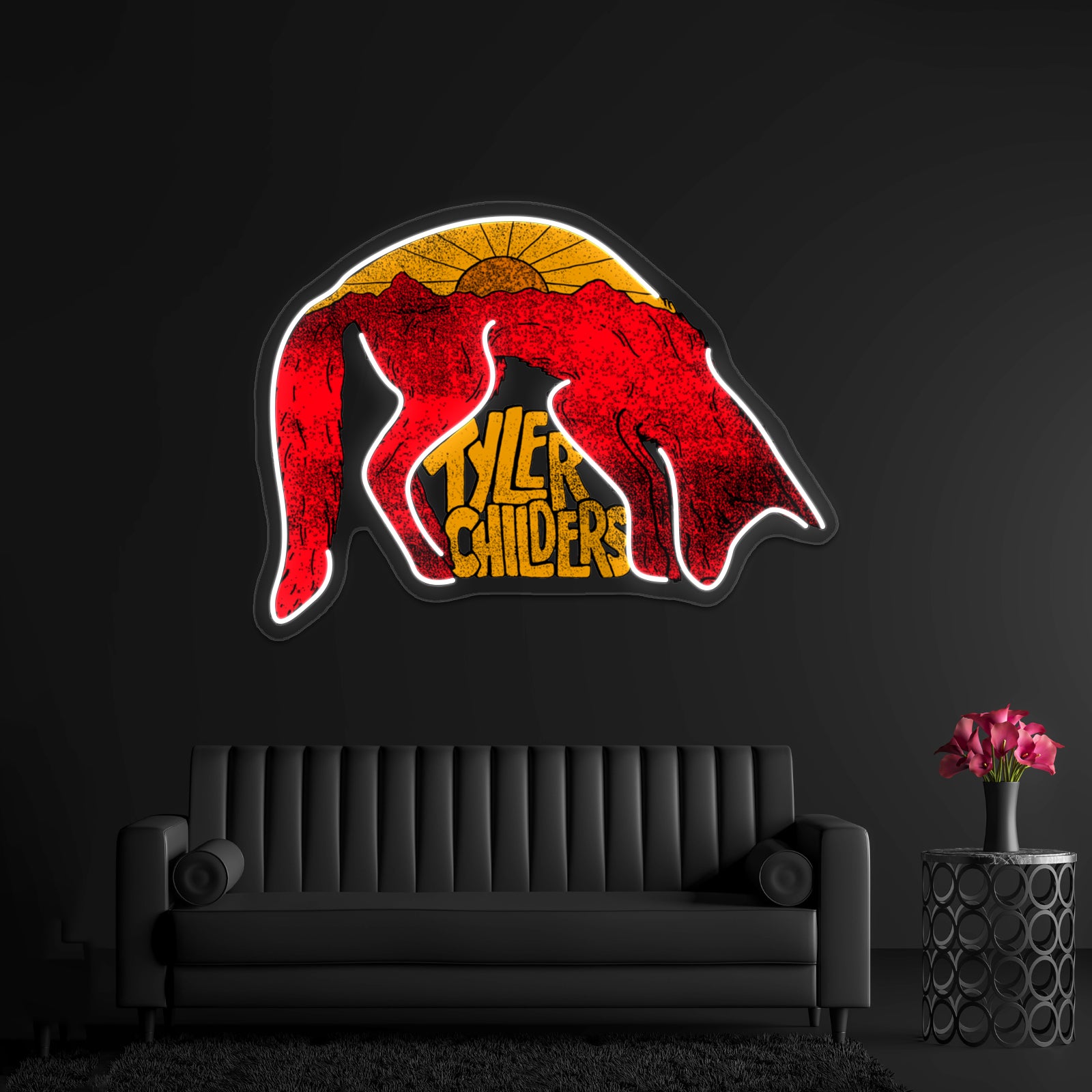 Tyler Childers Fox Artwork Personalized Neon Signs | Shineneon