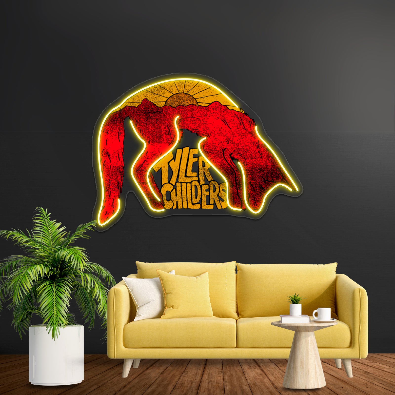 Tyler Childers Fox Artwork Personalized Neon Signs | Shineneon