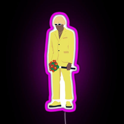 Tyler The Creator New Magic Wand Minimalist Rgb Led Neon Sign Pop Wall Art - Shineneon