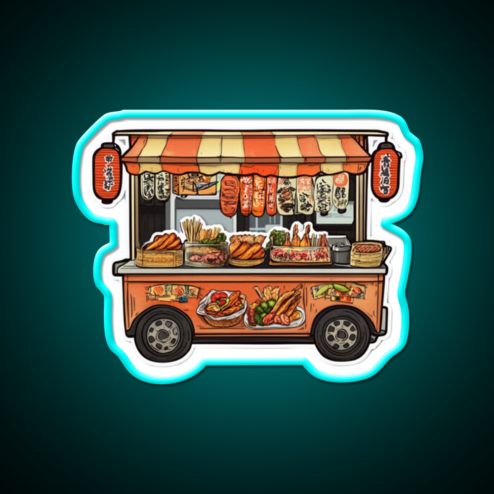 Typical Chinese Asian Restaurant Led Neon Sign Chinese Food Rgb Color