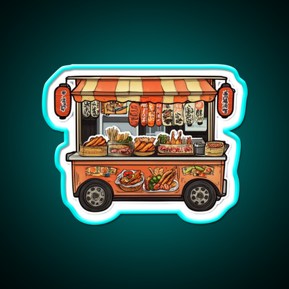 Typical Chinese Asian Restaurant Led Neon Sign Chinese Food Rgb Color