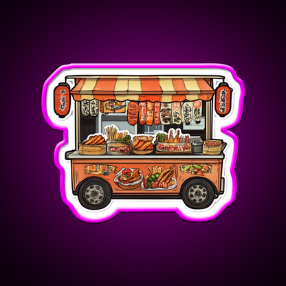 Typical Chinese Asian Restaurant Led Neon Sign Chinese Food Rgb Color