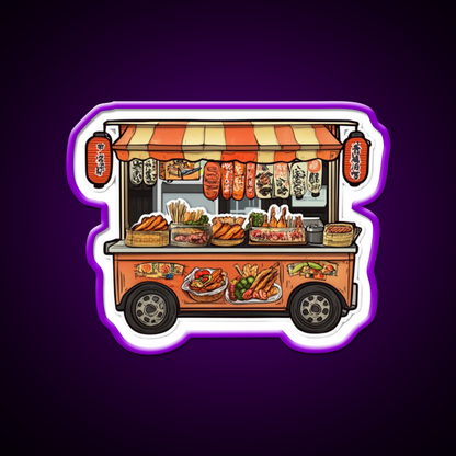 Typical Chinese Asian Restaurant Led Neon Sign Chinese Food Rgb Color