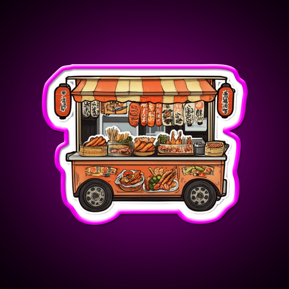 Typical Chinese Asian Restaurant Led Neon Sign Chinese Food Rgb Color - Shineneon