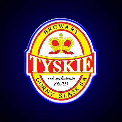 Tyskie Polish Beer Bar Decor Led Neon Sign Rgb Color - LED neon sign view 5