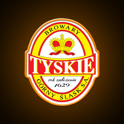 Tyskie Polish Beer Bar Decor Led Neon Sign Rgb Color - LED neon sign view 6